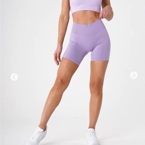 NVGTN Lilac Pro Shorts